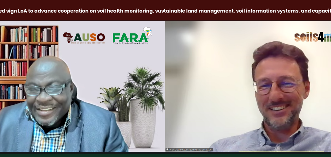 AUSO and SOILS4MED partner to advance soil health across Africa and the Mediterranean